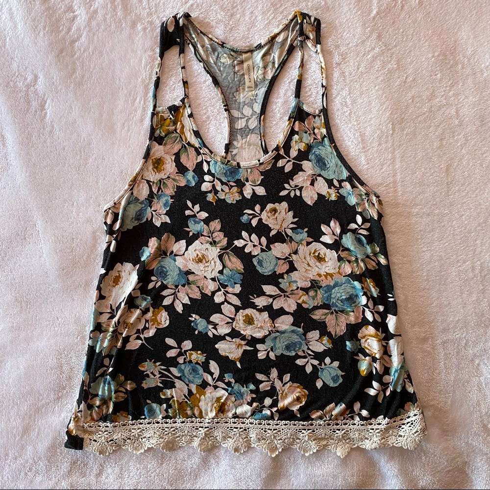 Floral Tank Top